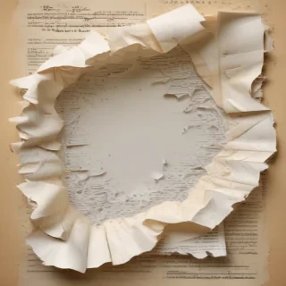 ripped paper transparent