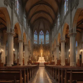 church drawing