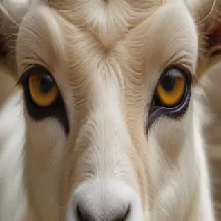goat eyes