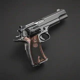 gun no background