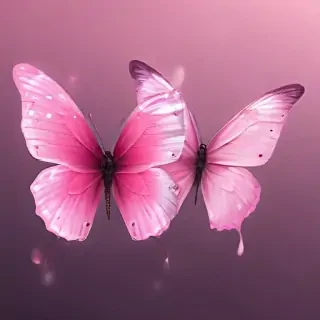 images of pink butterflies