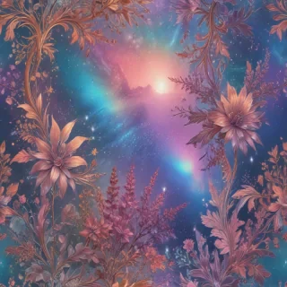 holographic wallpaper