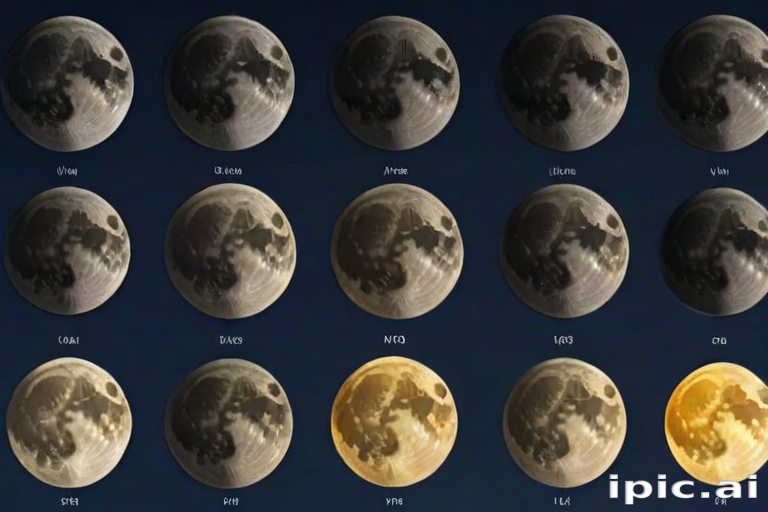 moon phases png