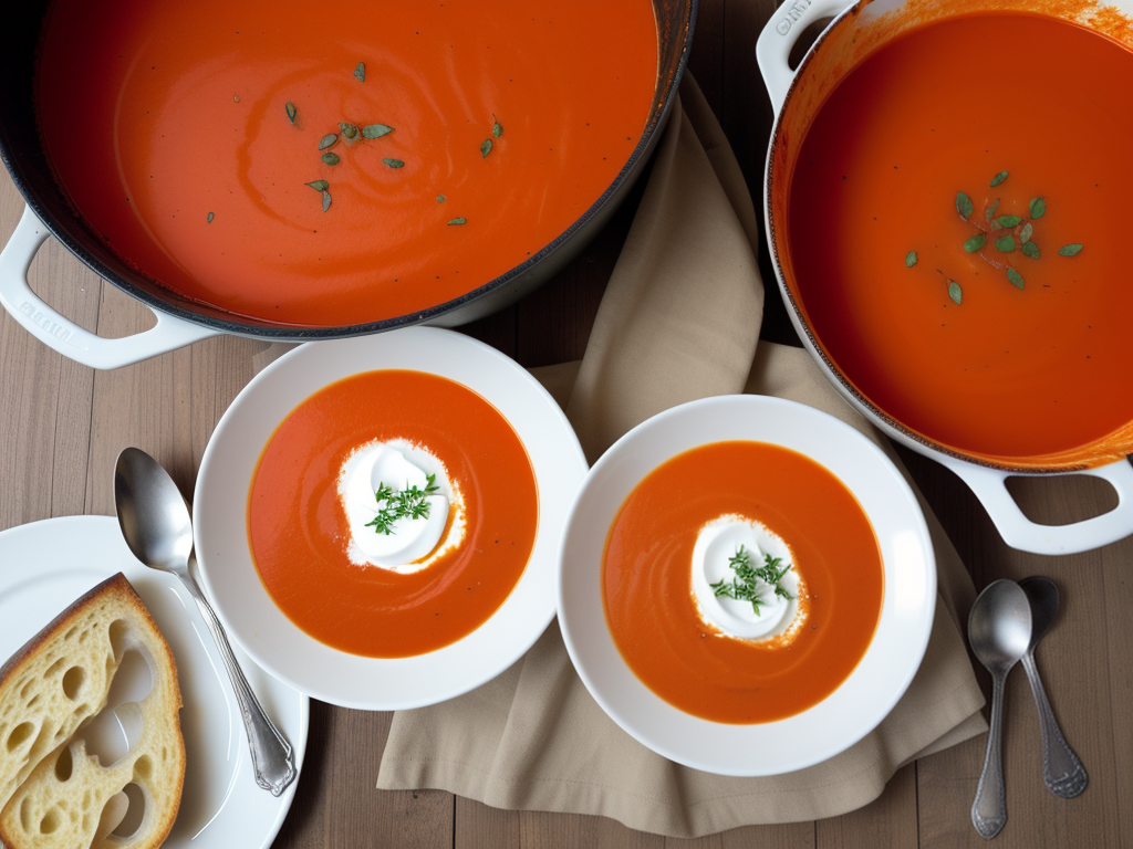 tomato soup with butternut squash