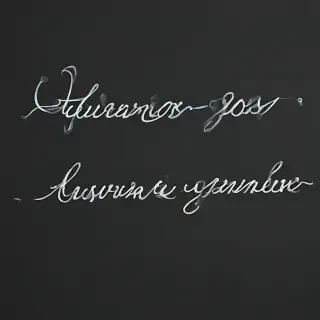 cursive laura