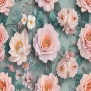 pastel aesthetic flower wallpaper