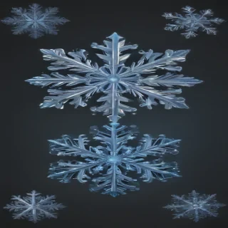 snowflake clipart with transparent background