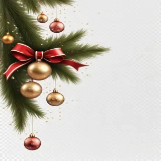 merry christmas transparent background