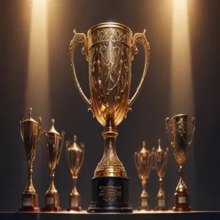 trophy drawing