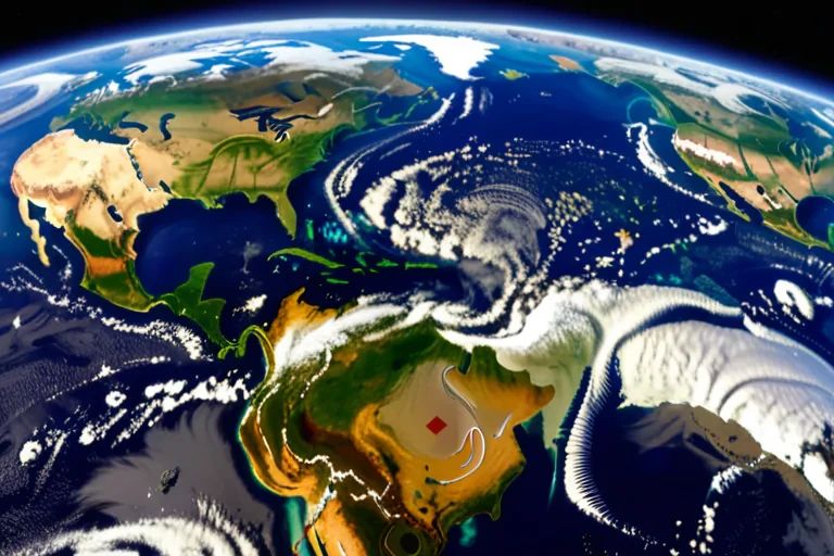 earth from space