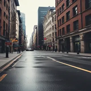 city street background