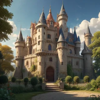 cartoon castel