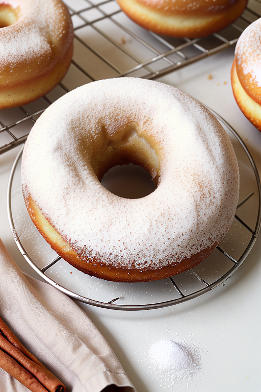 cinnamon sugar donut sweet bread