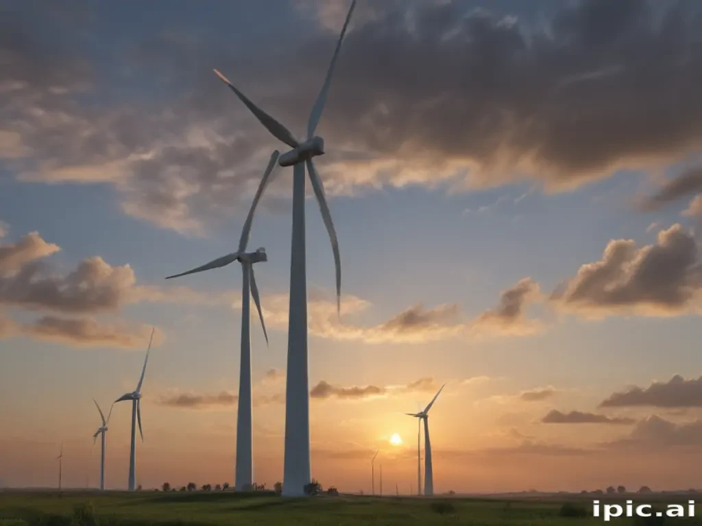 wind turbine png