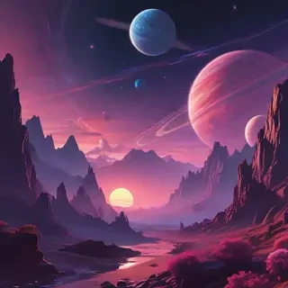 aesthetic planets