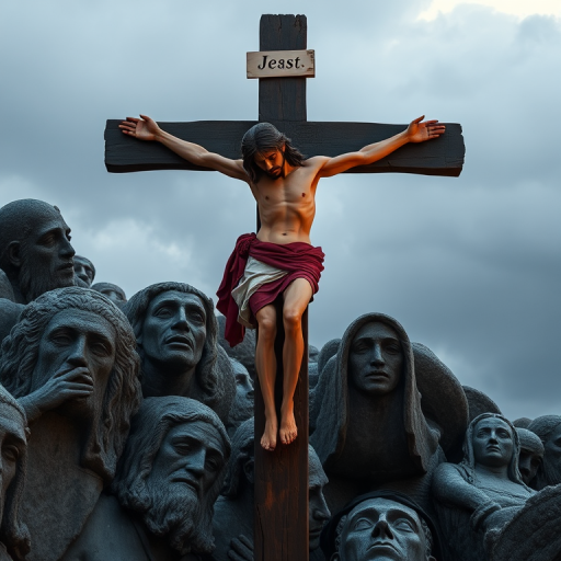 pics of jesus on the cross