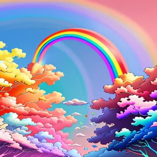 rainbow wallpapers aesthetic