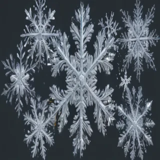 snow flakes png