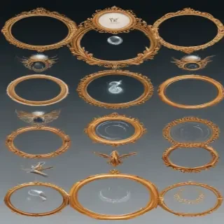 circle frame clipart