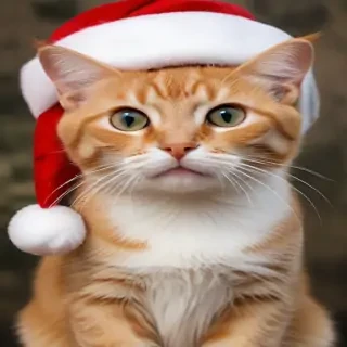 christmas images cats