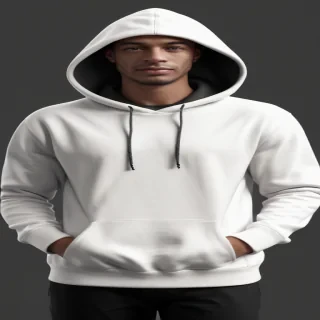 white hoodie png