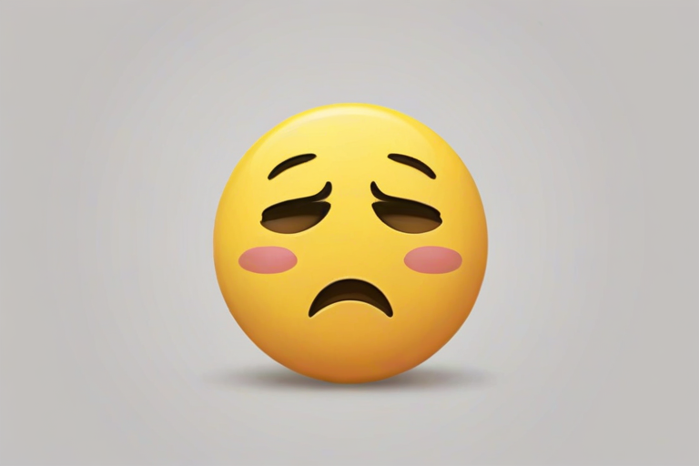 sad emoji transparent