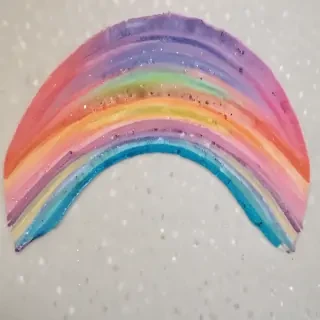 rainbow back round