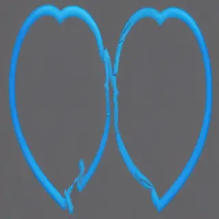 blue heart png