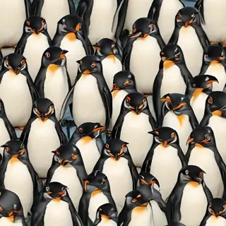 penguins background