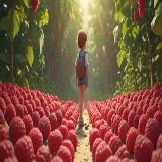 raspberry cartoon