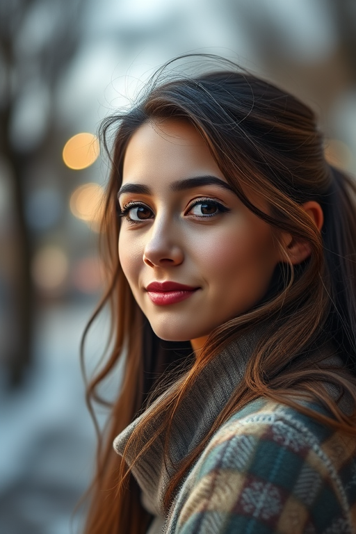 Create a high-resolution image with a 50mm lens, f/1.8 aperture, ISO 100, 1/125 shutter speed, using a DSLR camera in portrait view and a shallow depth of field for enhanced clarity and focus on the subject.