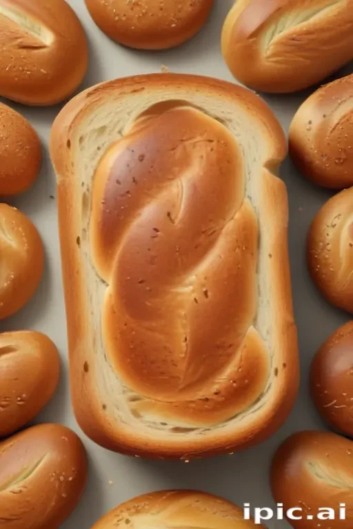 bread in cartoon