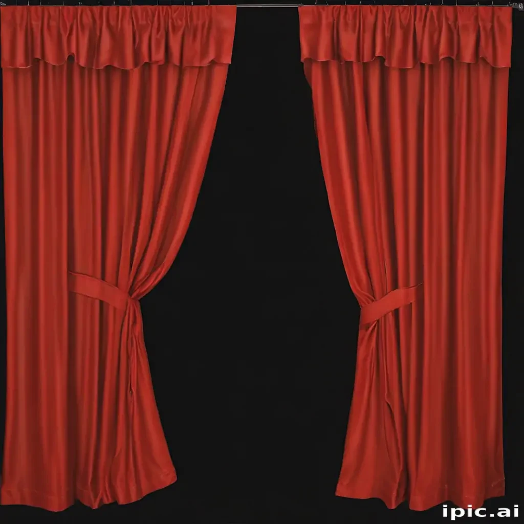red curtain png