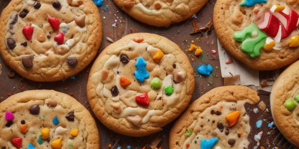 Deliciously Colorful Cookies with Festive Toppings Perfect for Any ...