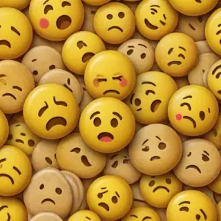 sad face emoji