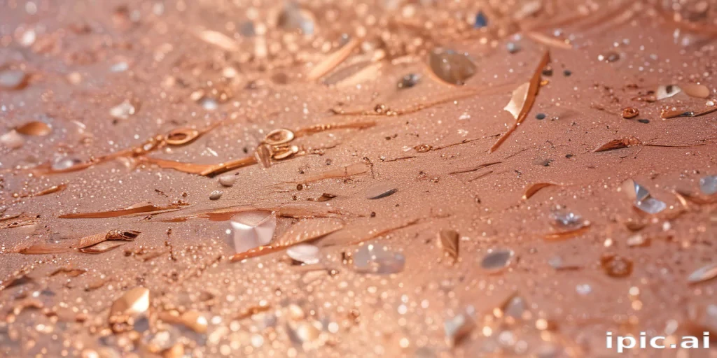 sparkly rose gold background