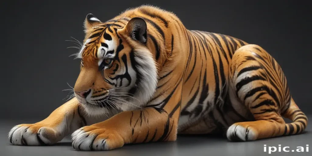 transparent tiger
