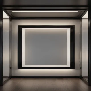 black frame transparent