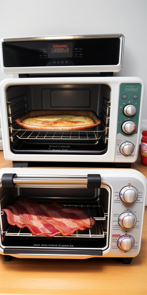 cooking bacon in toaster oven