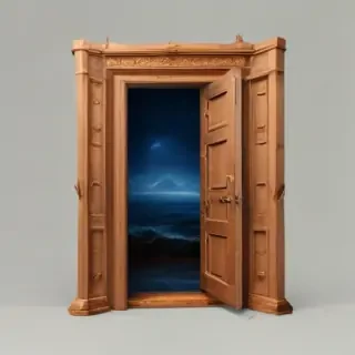 opening door png