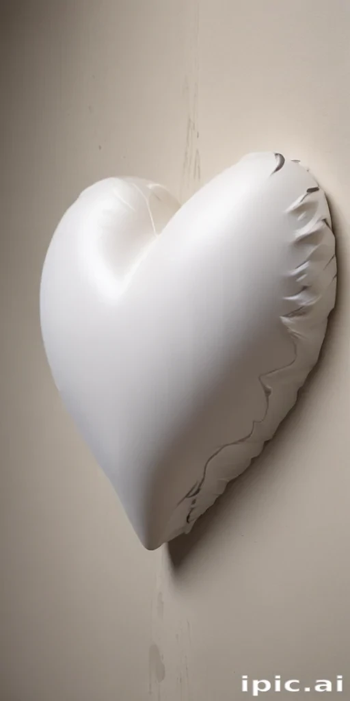 white heart