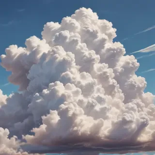 cartoon cloud drawing