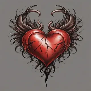 heart tattoo png