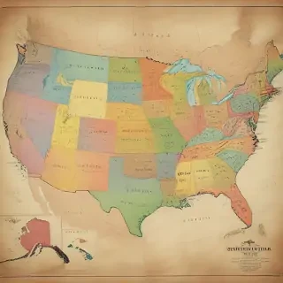 map of the united states