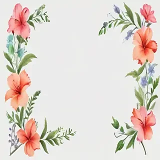 border flower png