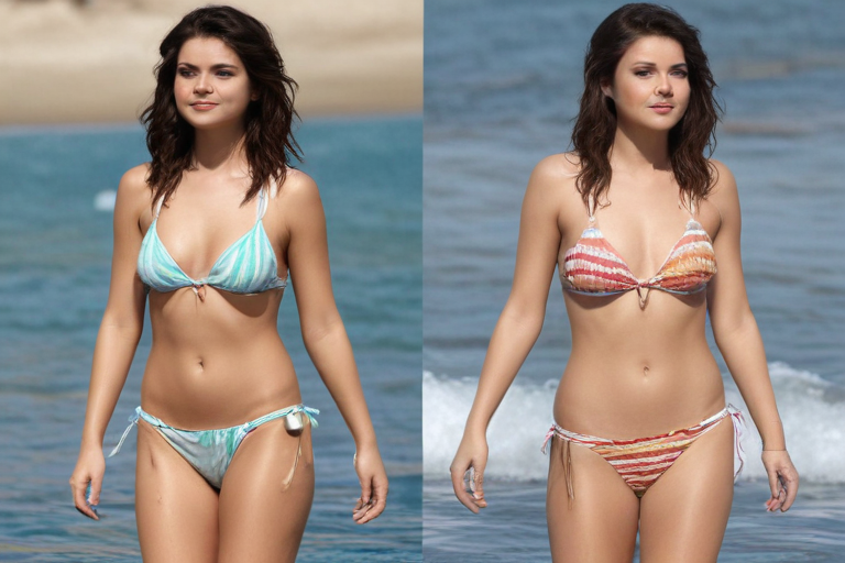 selena gomez bikini