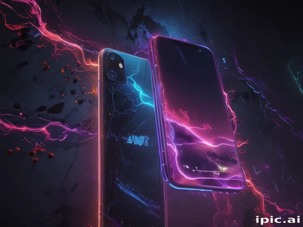 4k neon phone wallpaper