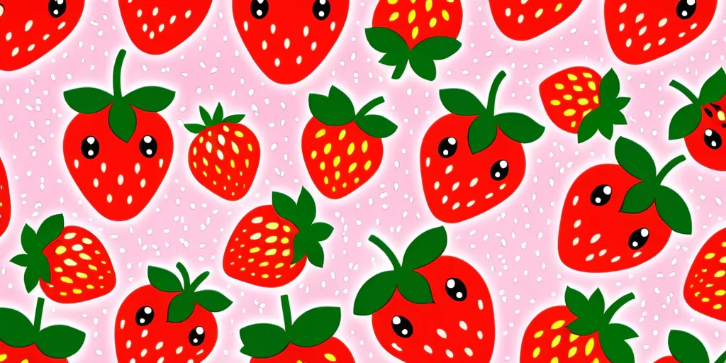 cute strawberry wallpaper