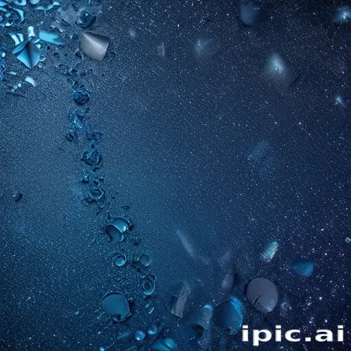 blue glitter background