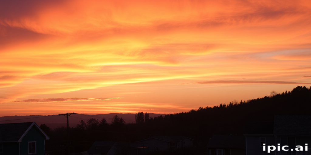 aesthetic wallpaper sunset